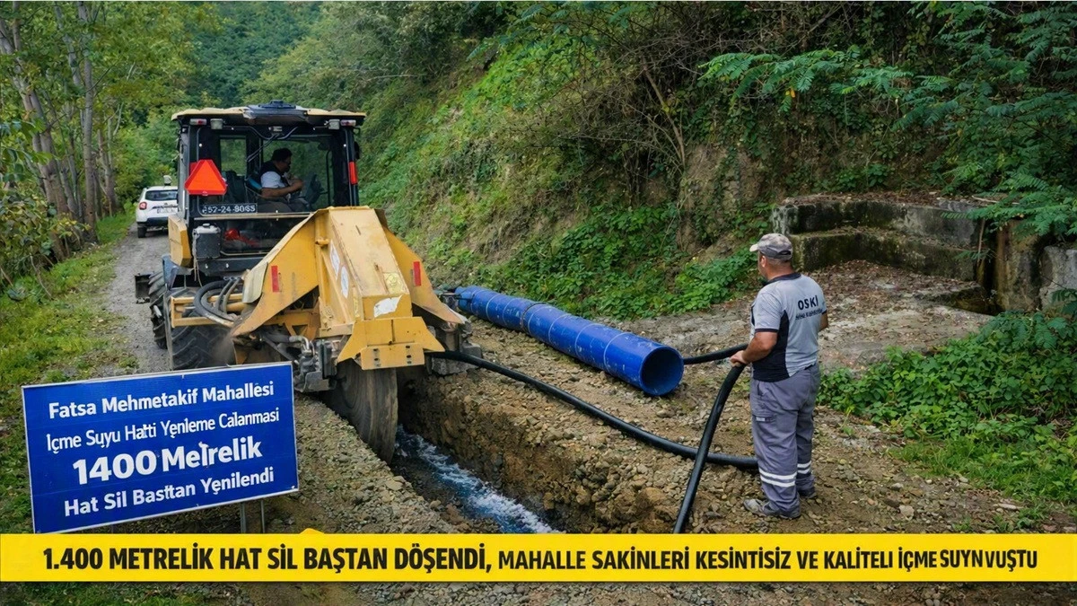 B&uuml;y&uuml;kşehir İ&ccedil;me Suyu Yatırımlarına Devam Ediyor