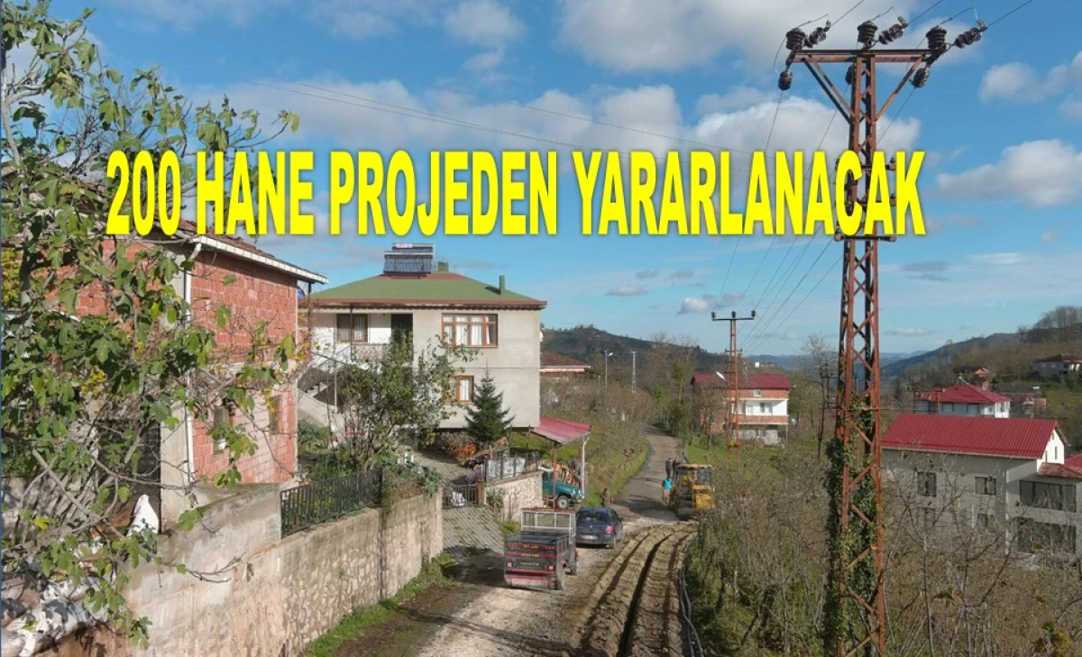 B&Uuml;Y&Uuml;KŞEHİR&rsquo;DEN KORGAN&rsquo;A İ&Ccedil;ME SUYU YATIRIMI