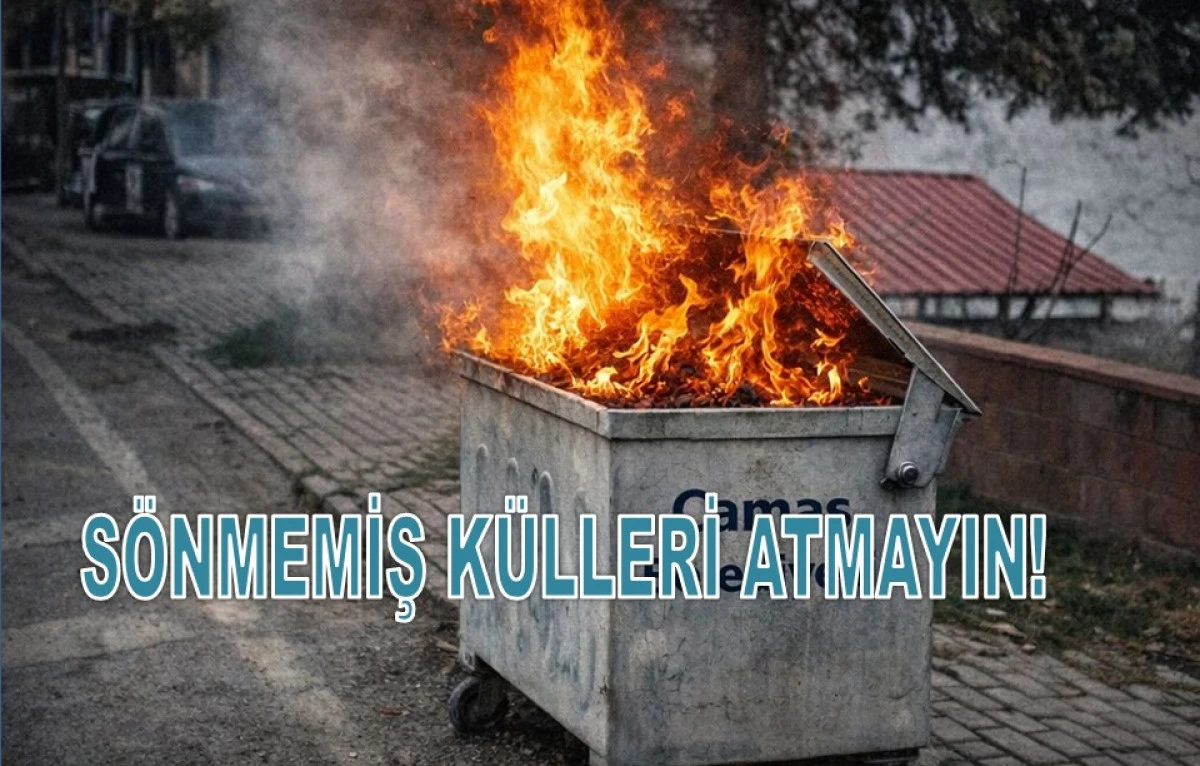 &Ccedil;amaş Belediyesi'nden Uyarı: Faciaya Neden Olmayın!