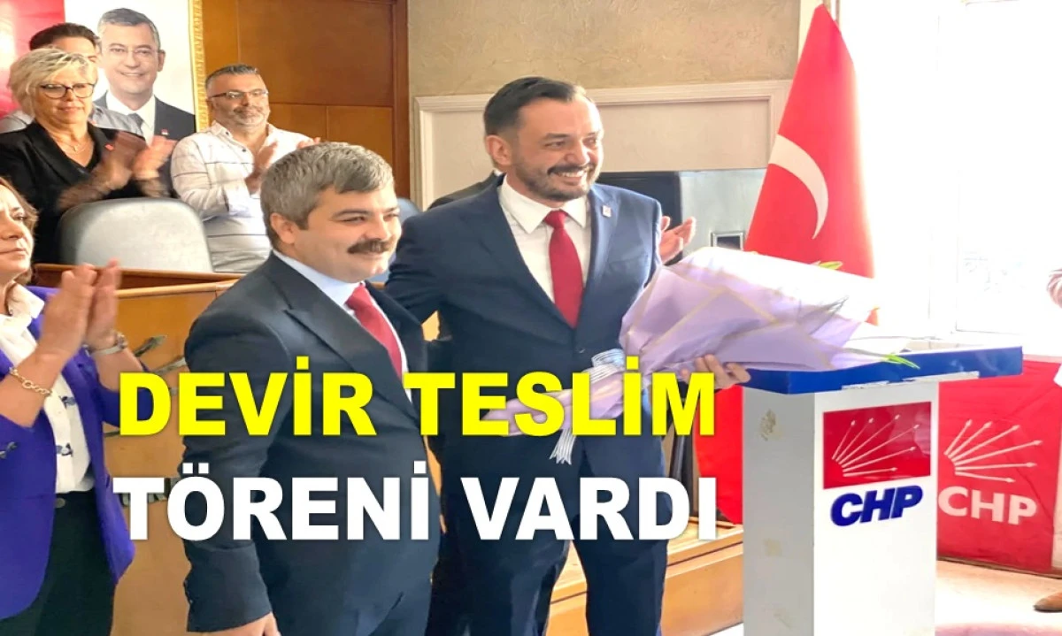 CHP ALTINORDU'DA POYRAZ GÖREVİ GÜRSOY'DAN ALDI