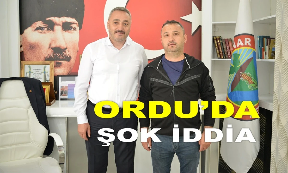 CHP İLÇE BAŞKANINDAN ŞOK İDDİA: BAŞKAN SİLAH GÖSTERDİ