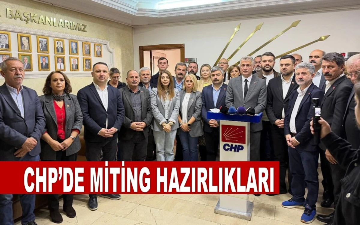CHP LİDERİ ÖZGÜR ÖZEL 8 KASIM'DA ORDU'YA GELİYOR