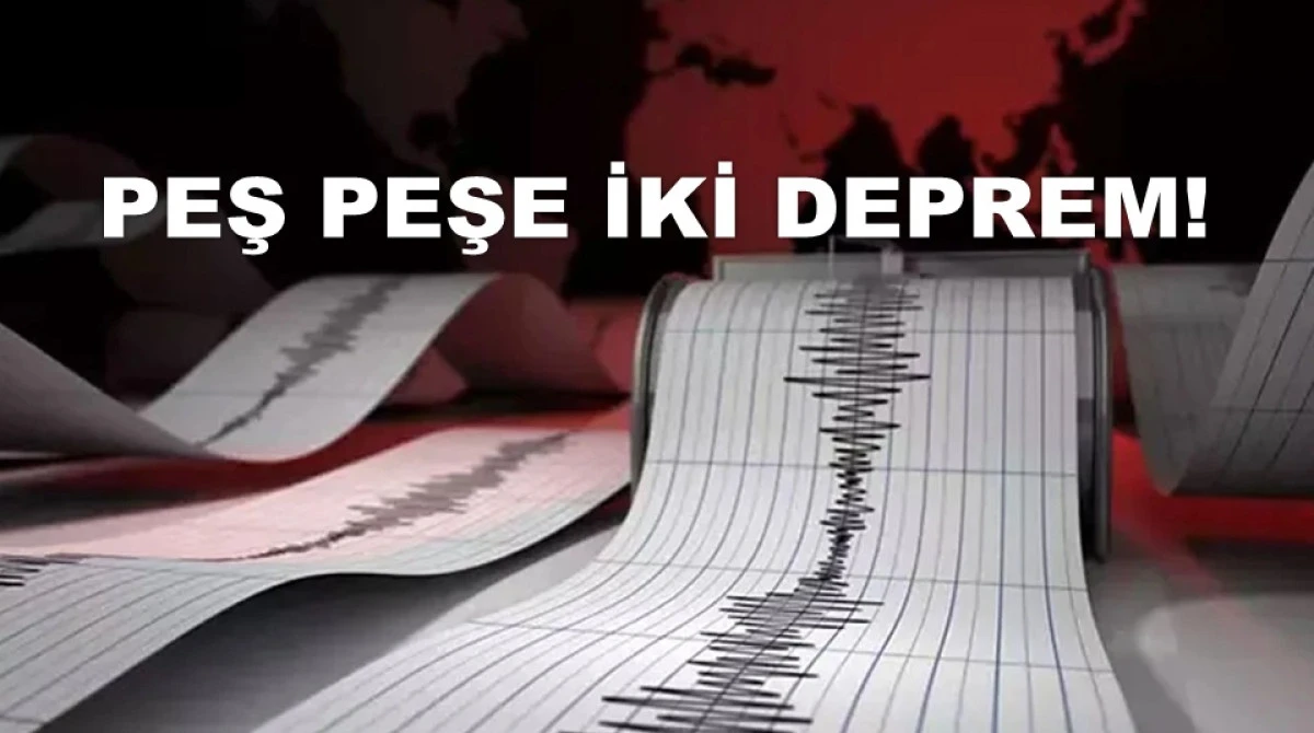 DEPREMLER ORDU'DA DA HİSSEDİLDİ