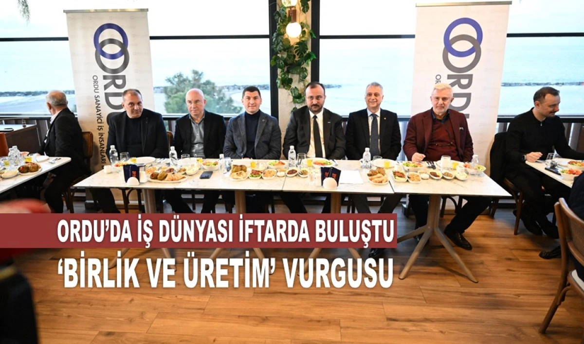 'Derdimiz Makam Değil, Ordu'nun Yarınlarıdır'