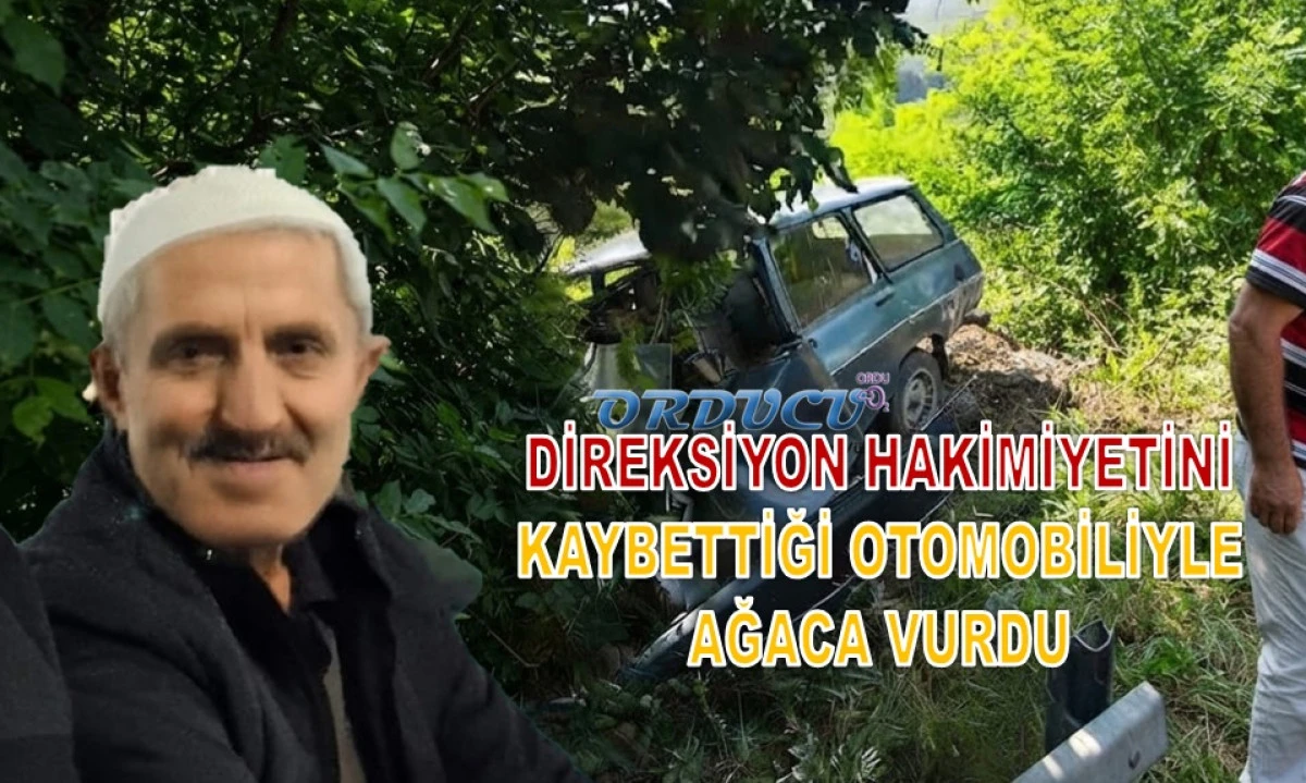 Dereyolu&rsquo;nda Feci Kaza: Emekli İmam Hayatını Kaybetti