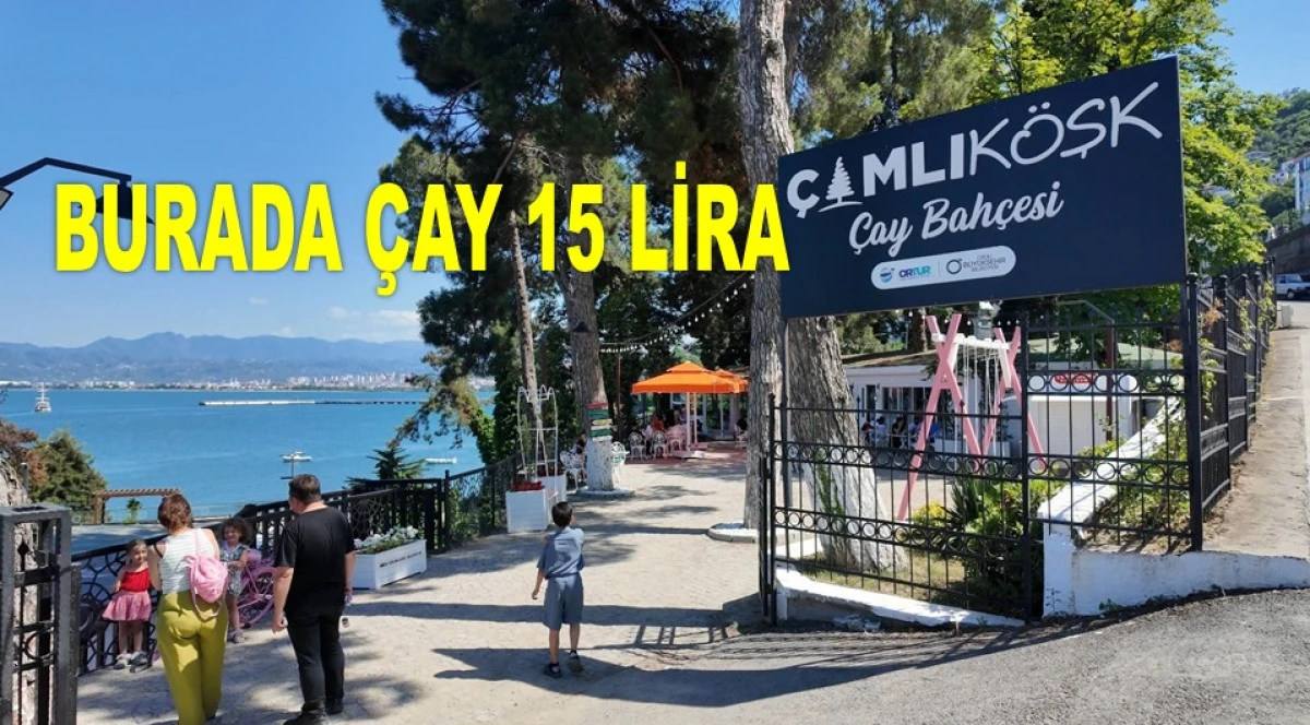 DOĞAYLA İÇ İÇE BİR MEKAN: ÇAMLIKÖŞK ÇAY BEHÇESİ
