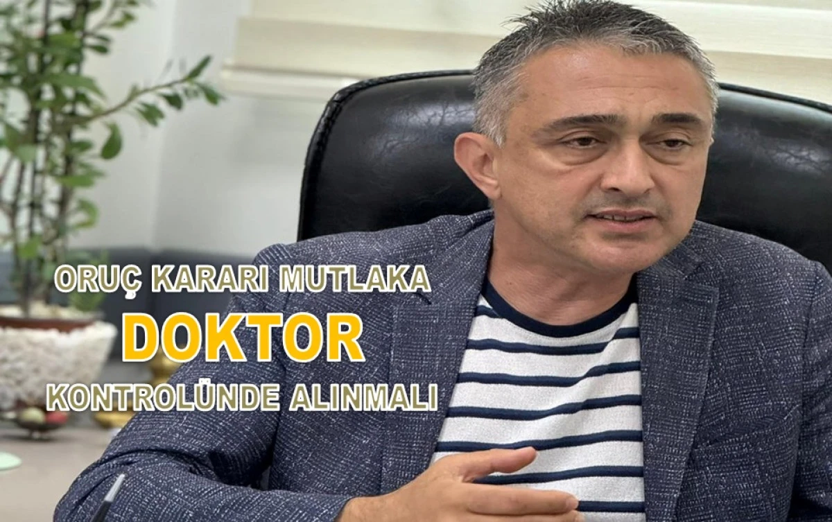 D&uuml;zenli İla&ccedil; Kullanan ve Kronik Hastalara Ramazan Uyarısı