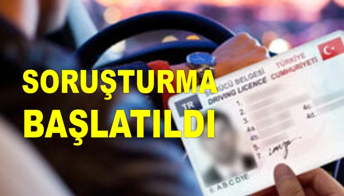 EHLİYET SINAVINDA KURDUĞU DÜZENEK ŞOK ETTİ