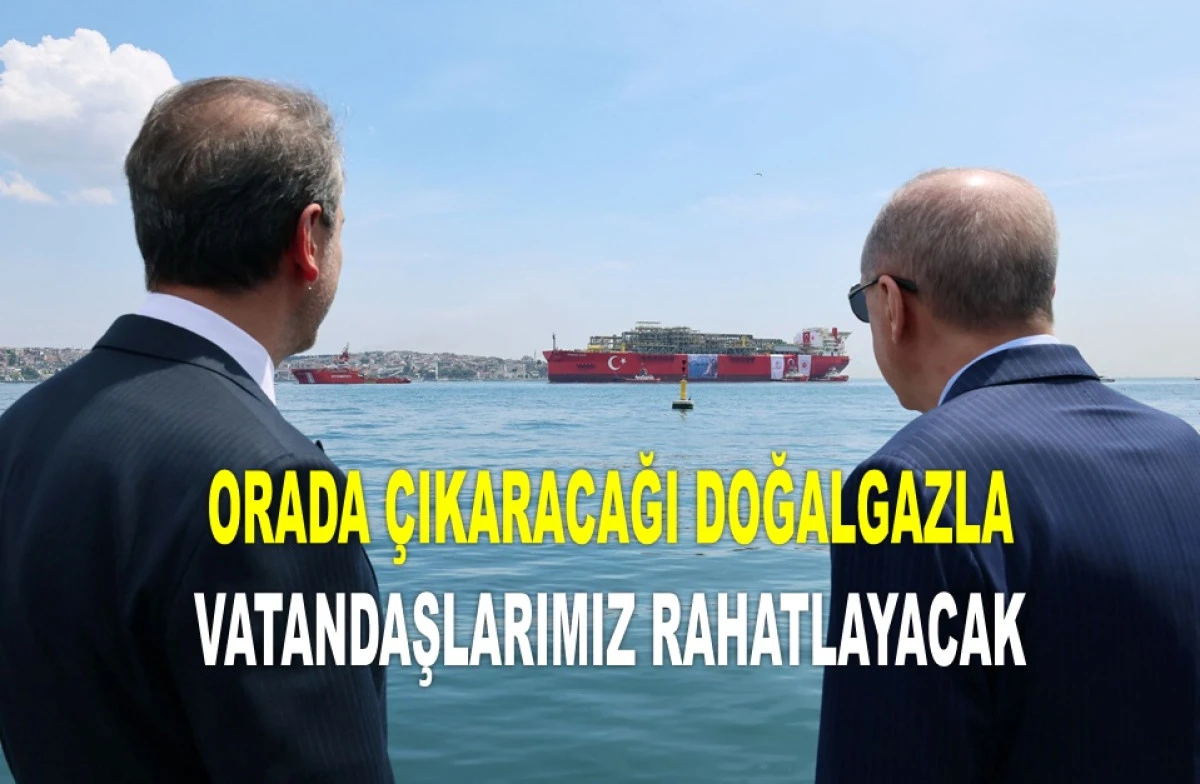 ERDOĞAN OSMANGAZİ'Yİ KARADENİZ'E UĞURLADI