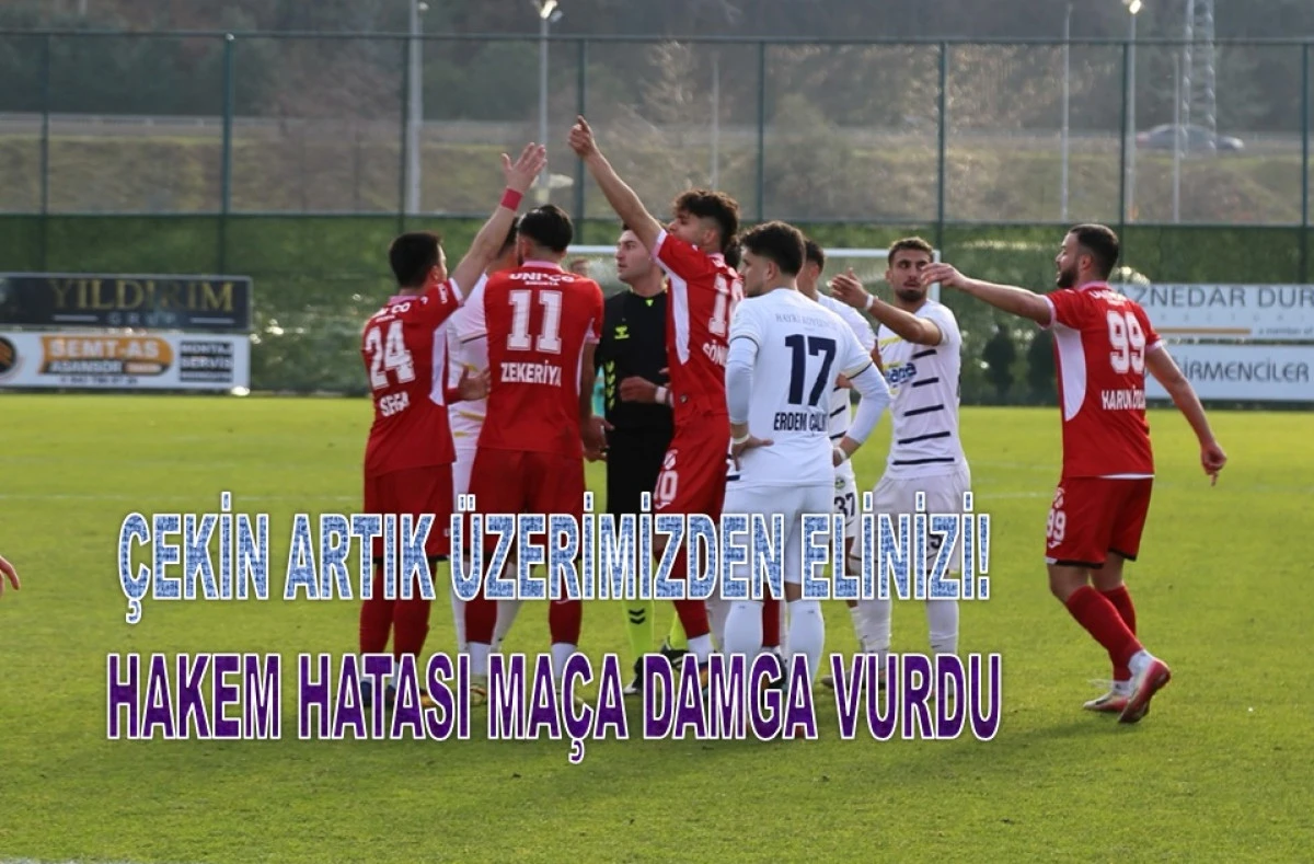 Fatsa Belediyespor&rsquo;un Frikik Gol&uuml; Sayılmadı