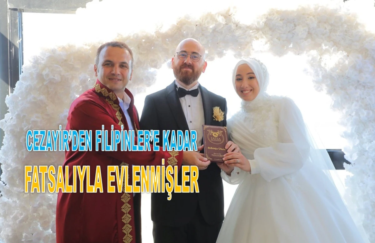 Fatsa&rsquo;da 2025&rsquo;te 727 Nikah: 22&rsquo;si Yabancı Gelin
