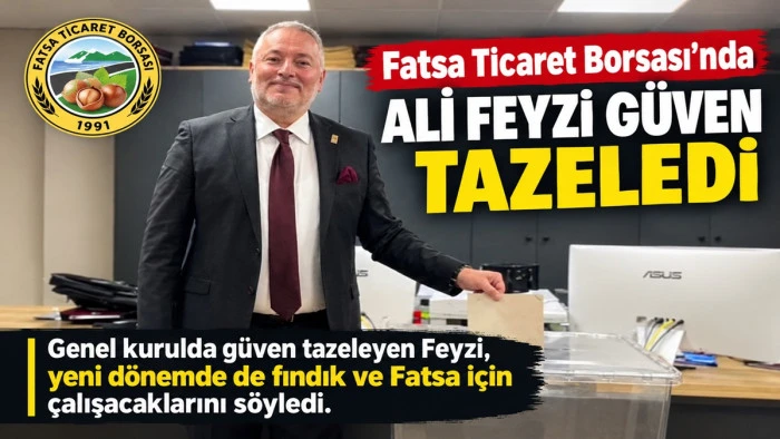 Feyzi: Fındığın Haklarını Savunmaya Devam Edeceğim