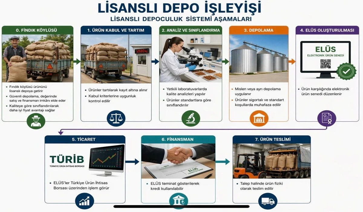 Fındık İ&ccedil;in Stratejik Yatırım: Lisanslı Depo'da &Ouml;nemli Adım
