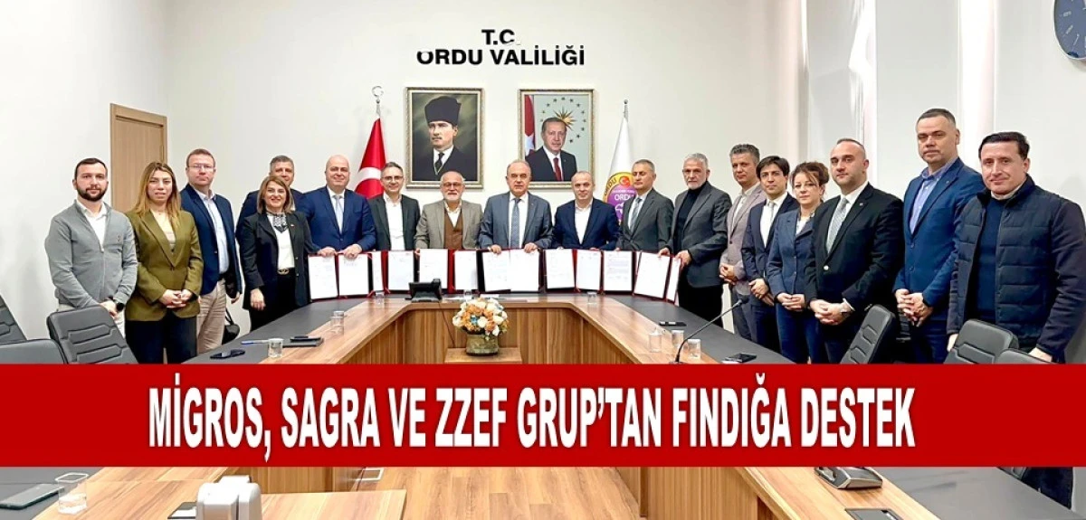 Fındık İ&ccedil;in Tarihi Protokol: Ordu&rsquo;da Yeni D&ouml;nem
