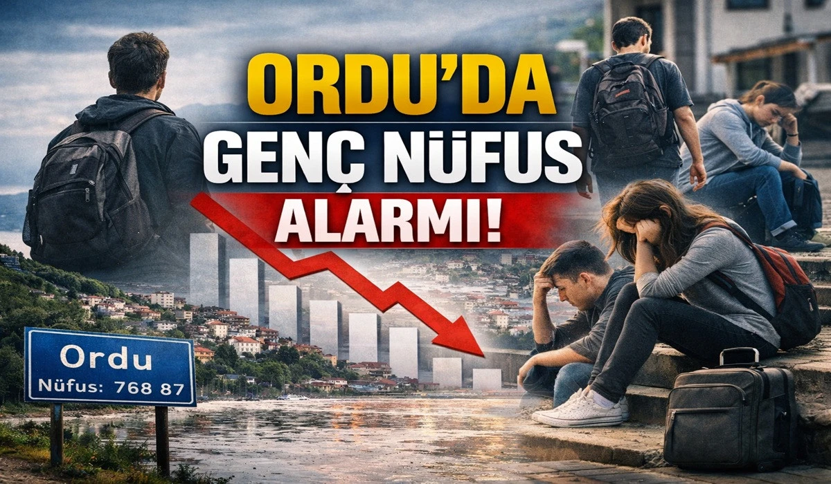 Gen&ccedil;ler Azalıyor: Ordu Karadeniz&rsquo;in En Yaşlı İli Oldu