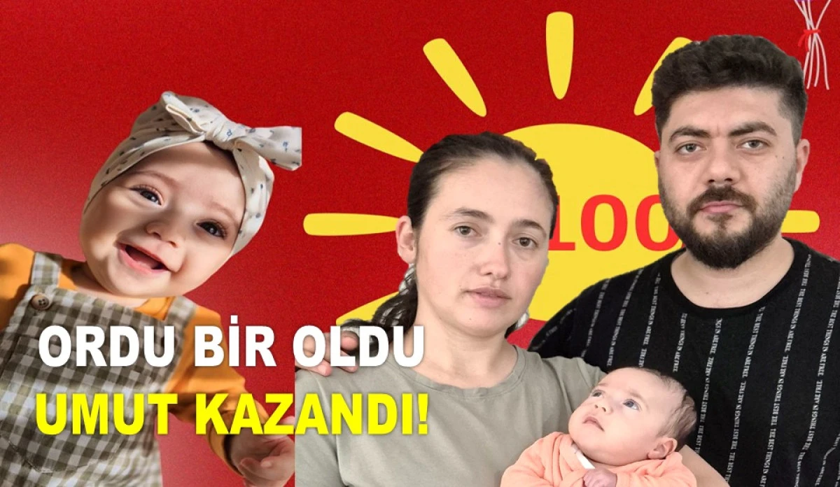 GÖKÇE BEBEK İÇİN GEREKEN 80 MİLYON TL TOPLANDI