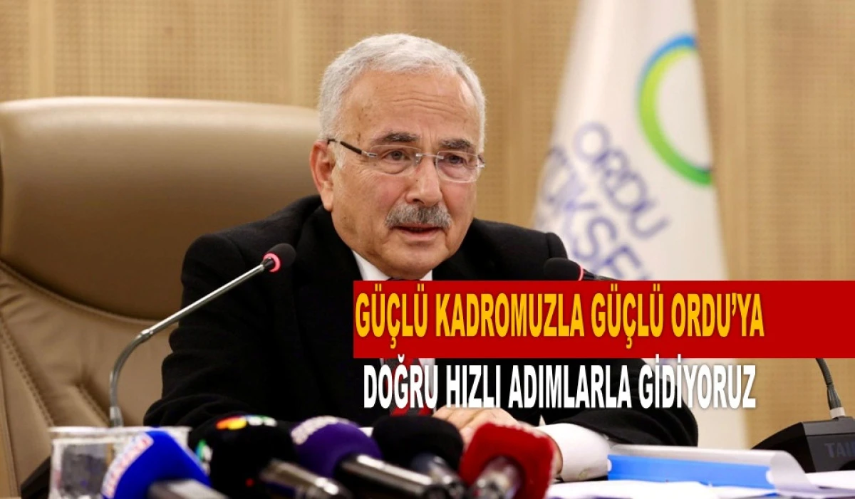 G&uuml;ler: D&uuml;nya &Ccedil;apında İddialı Bir Kent Olacağız