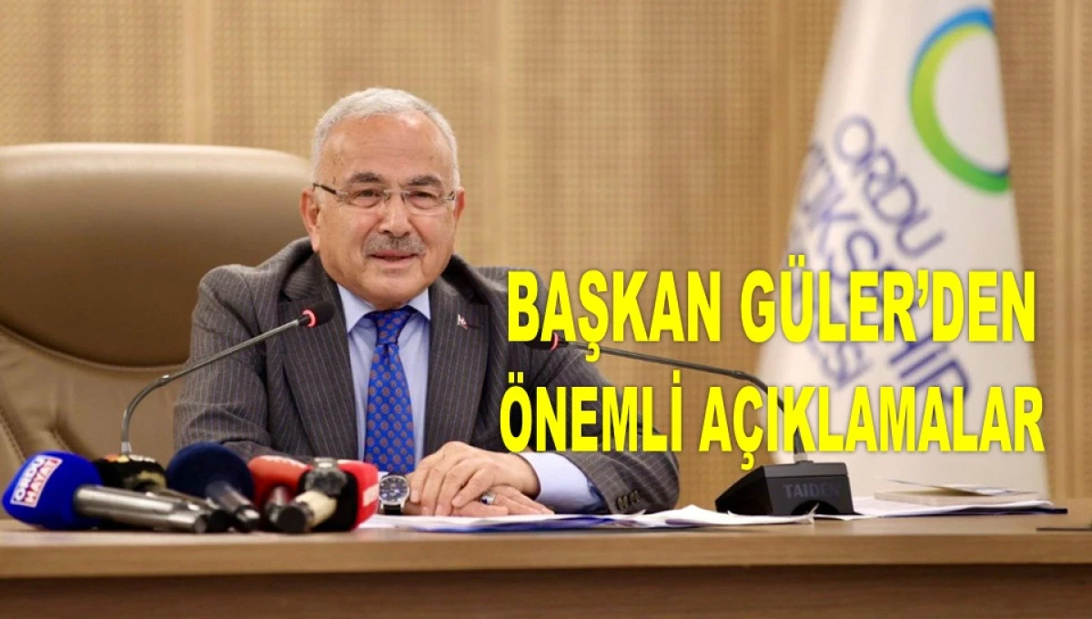 GÜLER: ORDU’YA 28 MİLYAR TL’LİK YATIRIM YAPTIK