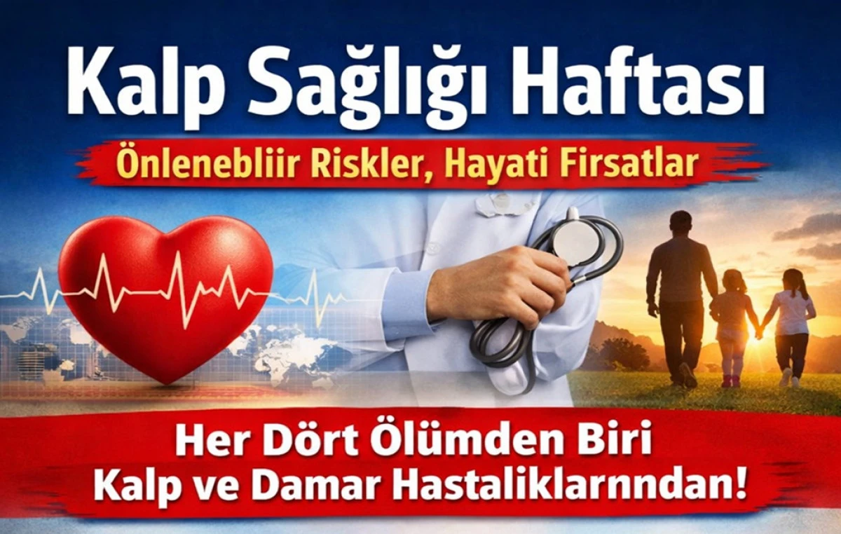 Her D&ouml;rt Can Kaybından Biri Kalp Hastalıklarından