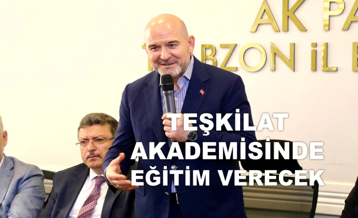 İÇİŞLERİ ESKİ BAKANI SÜLEYMAN SOYLU ORDU'YA GELİYOR