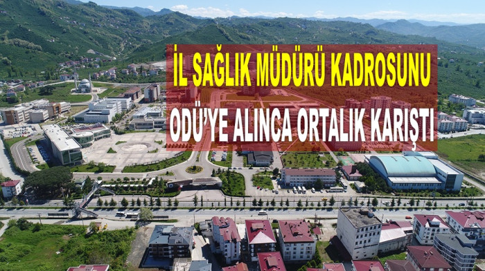 İDDİALAR ÜZERİNE ORDU ÜNİVERSİTESİ AÇIKLAMA YAPTI