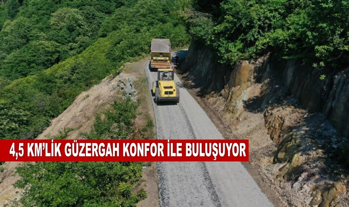 İki Mahalleye Ulaşım Sağlayan Yol Asfaltlanıyor