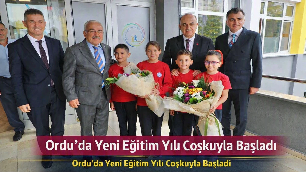 İlk&ouml;ğretim Haftası Kutlamalarıyla Yeni D&ouml;nem Başladı
