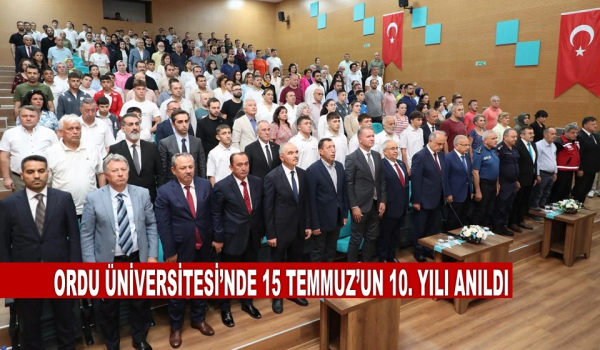 İrade Bizim, Zafer Bizim: Ordu&rsquo;da 15 Temmuz Konferansı