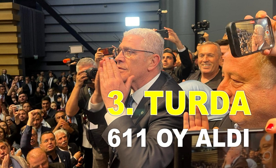 İYİ PARTİ'NİN YENİ GENEL BAŞKANI ORDULU DERVİŞOĞLU OLDU