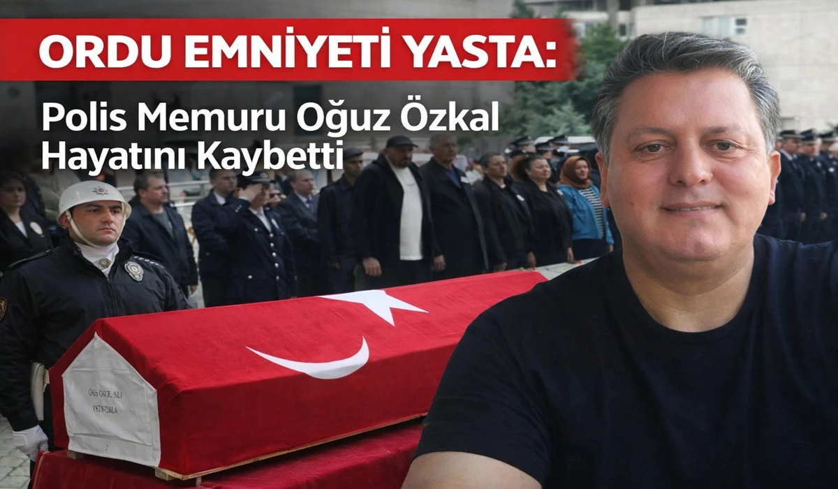 Kalp Krizi Sonrası Acı Kayıp: Oğuz Polise H&uuml;z&uuml;nl&uuml; Veda
