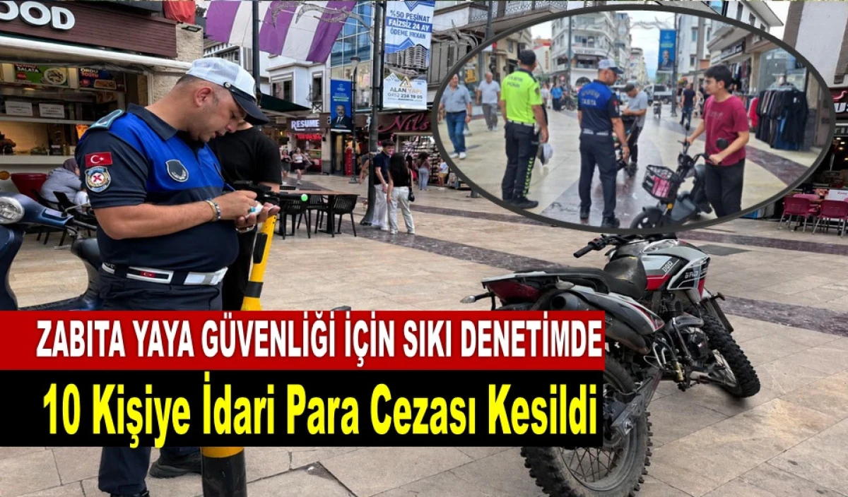 Kapalı Caddelerde Motosiklet ve Bisikletlere Ge&ccedil;it Yok!