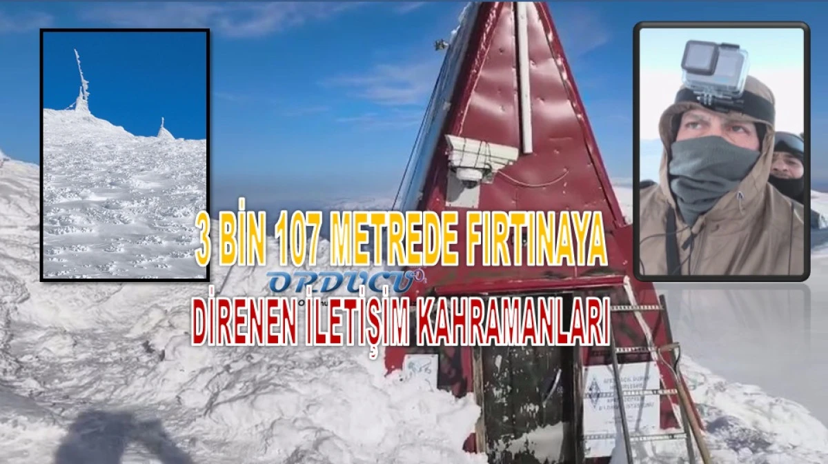 Kar Fırtına Demeden 2 G&uuml;n Y&uuml;r&uuml;y&uuml;p Arızayı Giderdi
