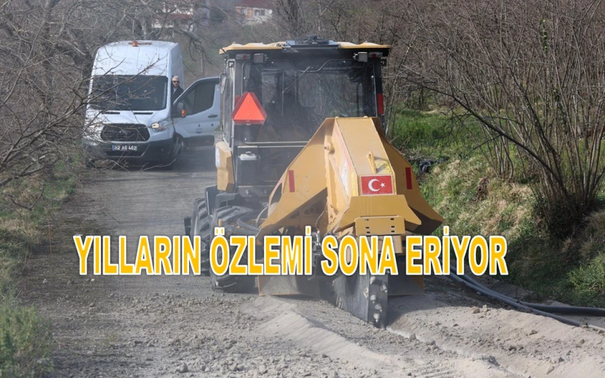 Karaağa&rsquo;a 7 Bin 400 Metrelik Yeni İ&ccedil;me Suyu Hattı