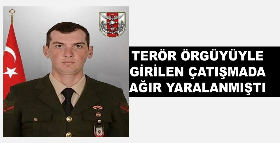 KARADENİZ BİR ŞEHİT DAHA VERDİ
