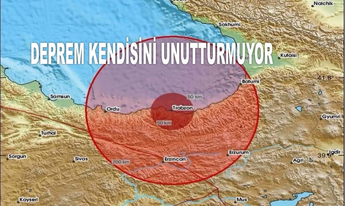 Karadeniz&rsquo;de 3.7 B&uuml;y&uuml;kl&uuml;ğ&uuml;nde Deprem Korkuttu