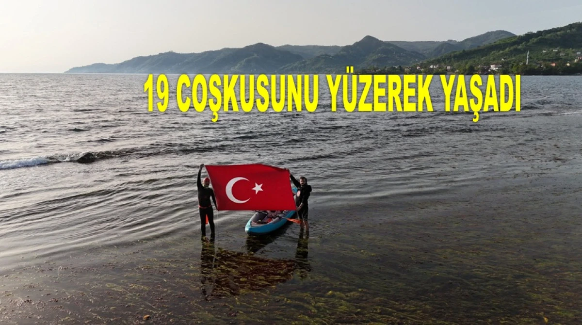 KARADENİZ’İN DALGALARINDA YASON-HOYNAT ARASI KULAÇ ATTI