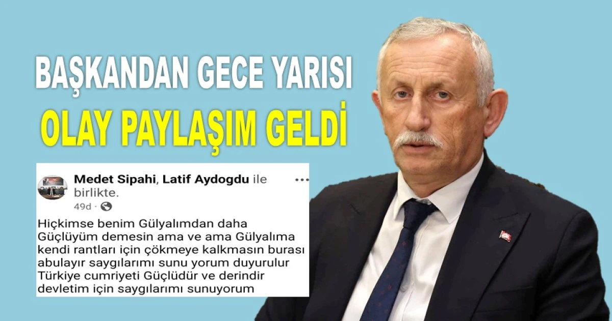 KİMLER GÜLYALI'YA RANT İÇİN ÇÖKMEYE ÇALIŞIYOR?