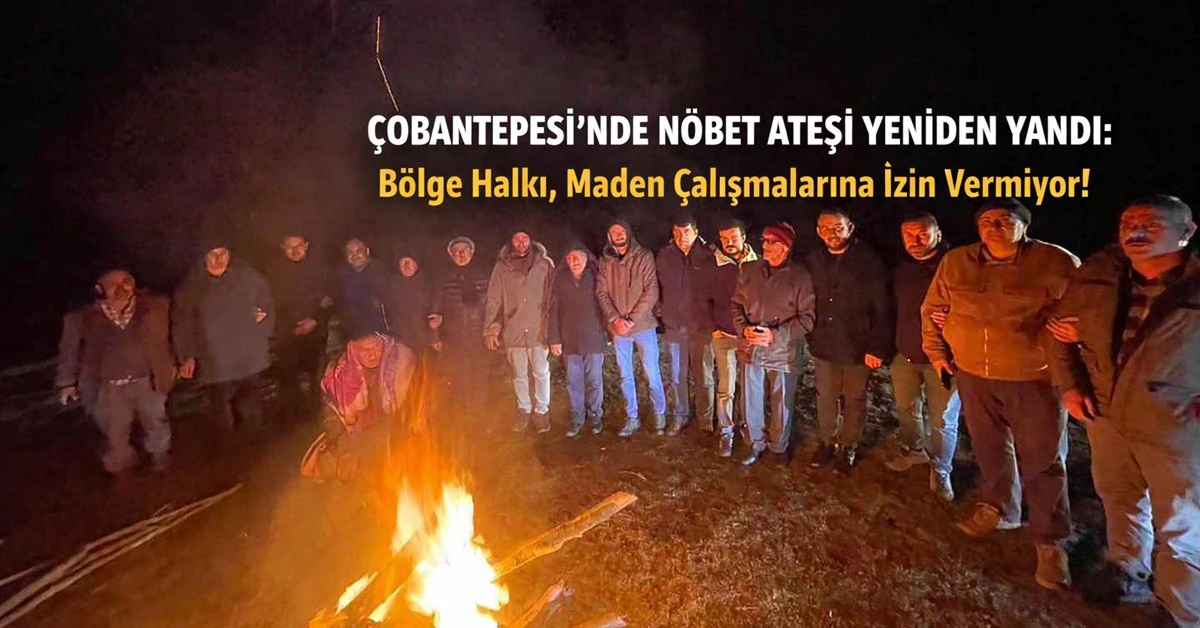 Korgan Halkı Maden İddialarına Karşı N&ouml;bette