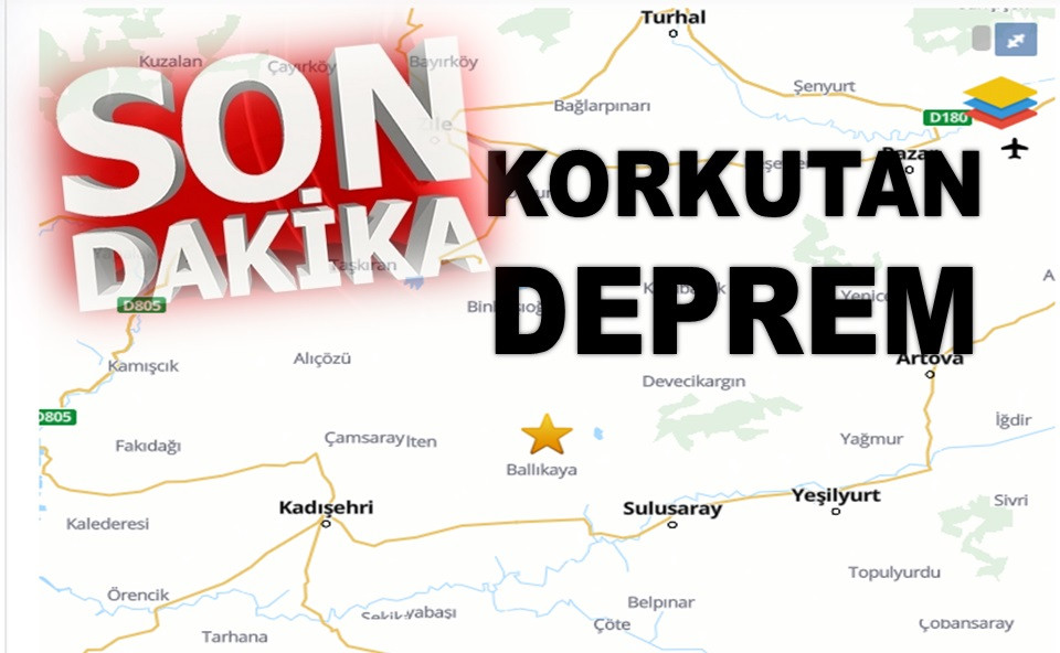 KORKUTAN DEPREM ORDU'DA DA HİSSEDİLDİ