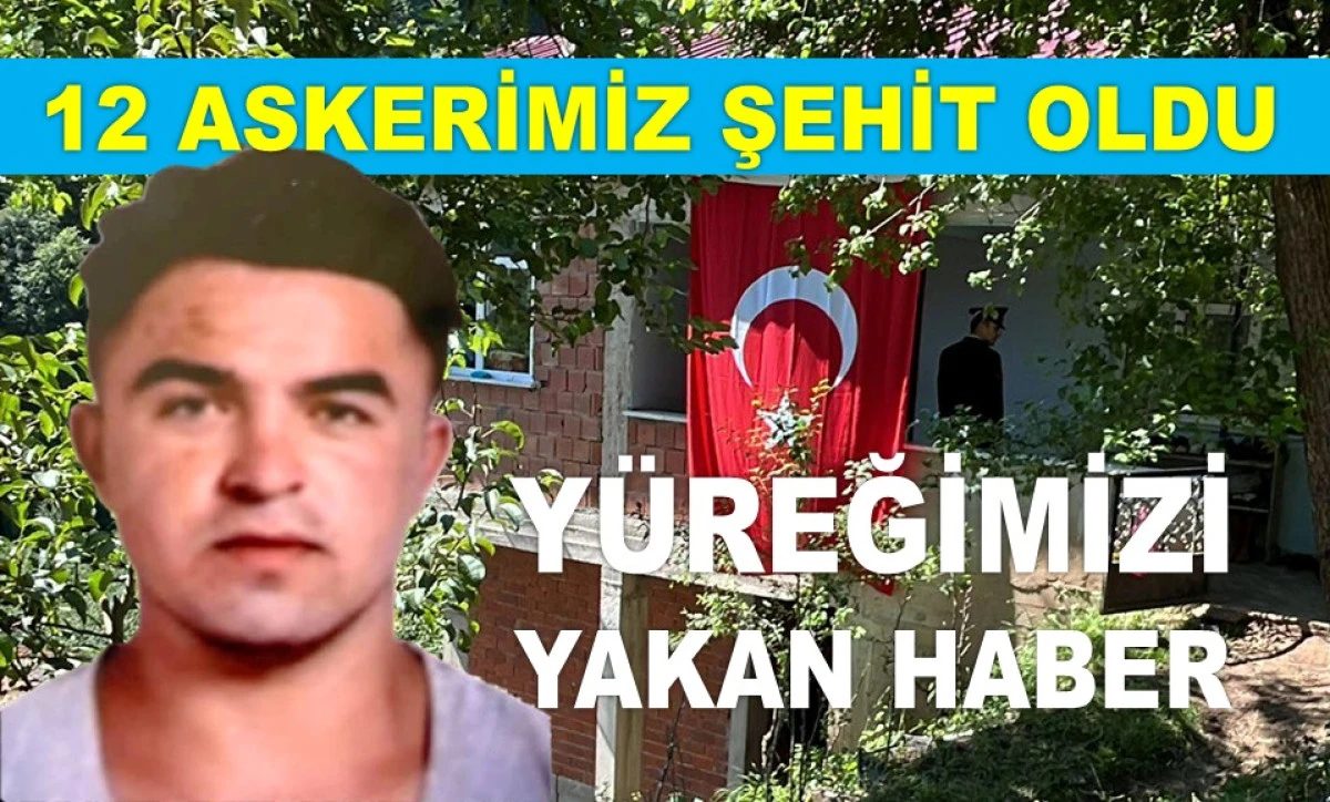 KUZEY IRAK'TAN ORDU'YA ŞEHİT ATEŞİ DÜŞTÜ!