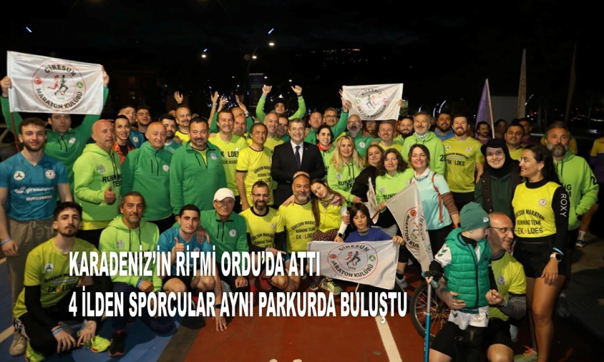 Kuzeyin Ortak Ritmi Ordu Sahilinde Yankılandı