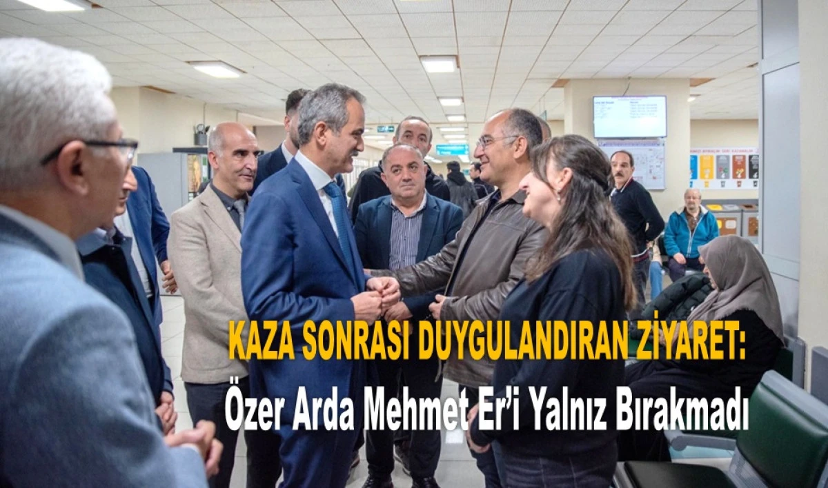 Mahmut &Ouml;zer Hastanede &Ouml;ğrenciye Moral Oldu