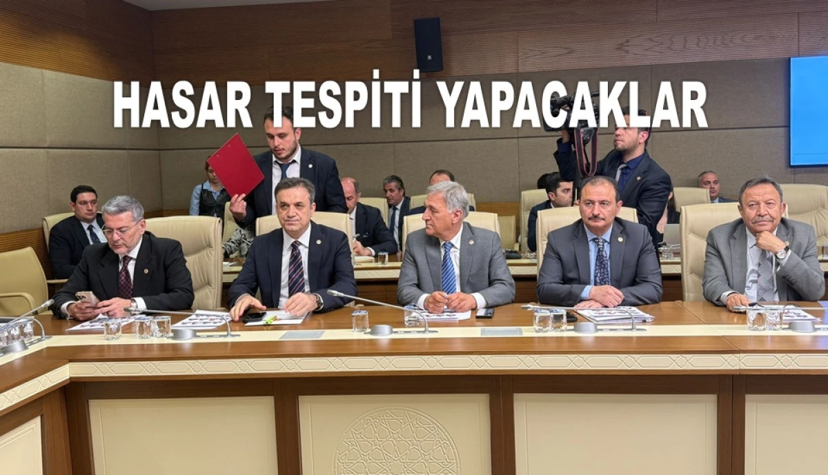 MECLİS ZİRAİ DON KOMİSYONU SAHAYA İNİYOR!