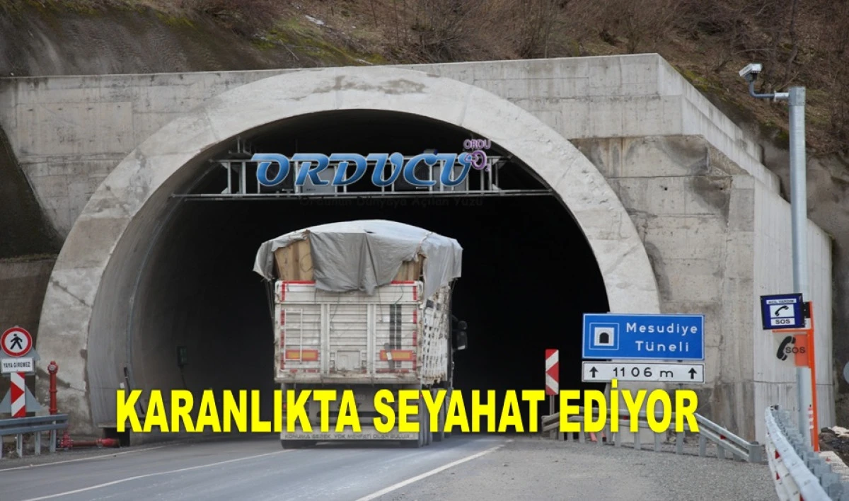 MESUDİYE TÜNELLERİN IŞIKLANDIRILMASINI İSTENİYOR