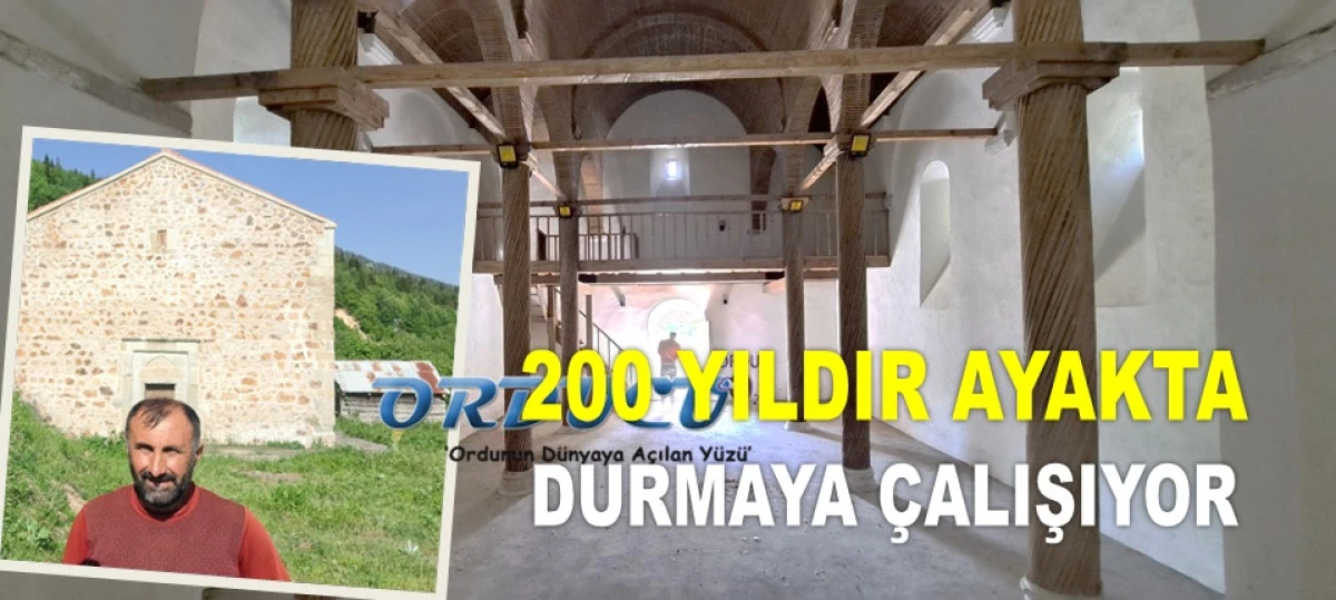 MESUDİYE'DE TARİHİ KİLİSESİ KURTARILMAYI BEKLİYOR
