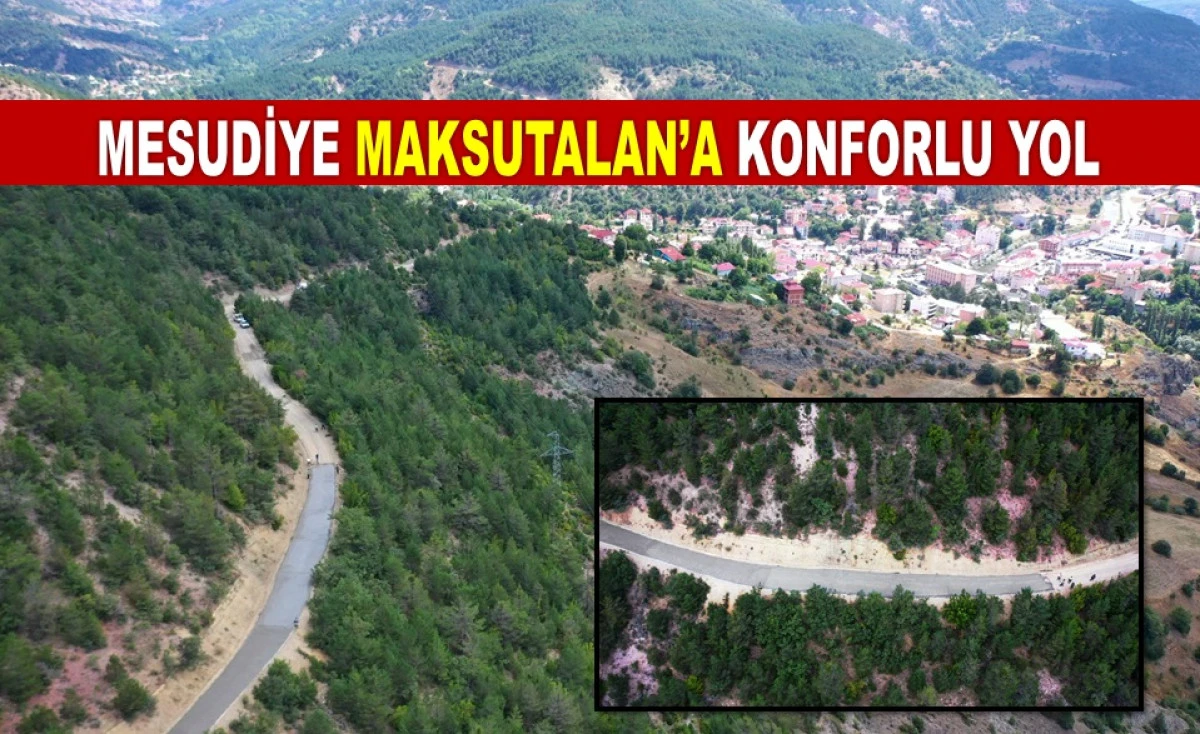 Mesudiye&rsquo;de Yıllardır Beklenen Yol &Ccedil;alışması Başladı