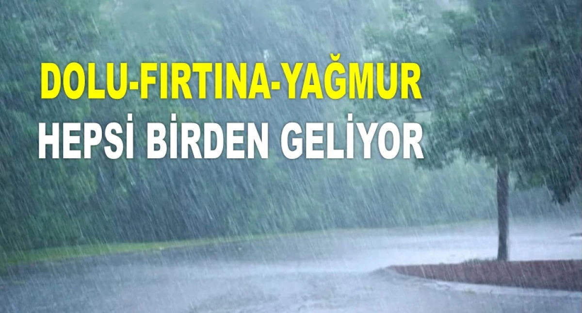 METEOROLOJİ ORDU'YA SARI KODLU UYARI YAPTI!