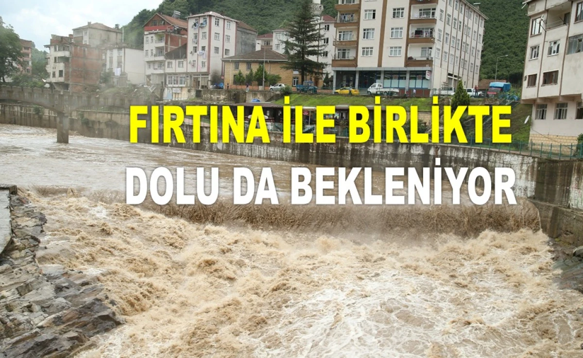 METEOROLOJİ'DEN ORDU'YA BUGÜN İÇİN UYARI VAR