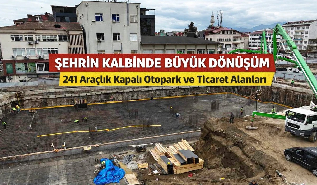 Millet D&uuml;z&uuml;&rsquo;nde Temel Beton D&ouml;k&uuml;m&uuml; Başladı!