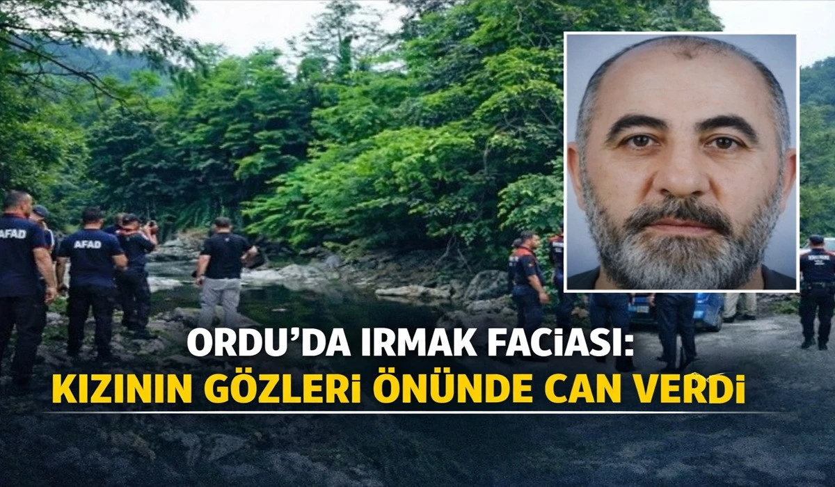 Misafir Geldiği, Ordu&rsquo;da Irmakta Boğuldu!
